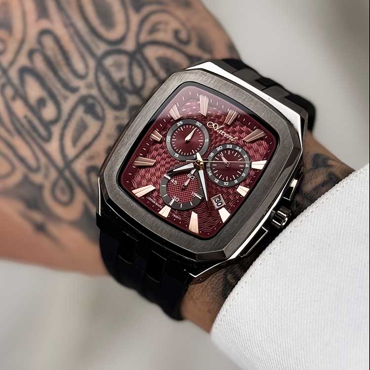 ساعت مربعی اکسنت Axcent ax183014M