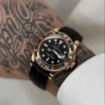 ساعت رولکس سابمارینر Rolex بند سیلیکنی