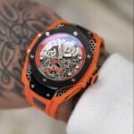 ساعت مردانه هابلوت بیگ بنگ توربیلون نارنجی