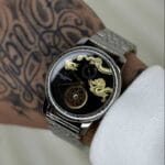 ساعت مردانه تمام استیل واشرون کنستانتین صفحه مشکی