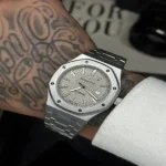 ساعت مردانه تمام استیل ای پی رویال اواک AP Royal Oak