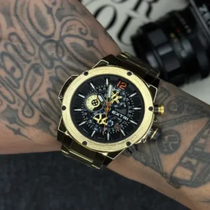 ساعت اکستری طلایی Extri