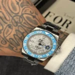 ساعت مردانه تمام استیل رولکس جی ام تی مستر Rolex GMT-Master ||-SWB