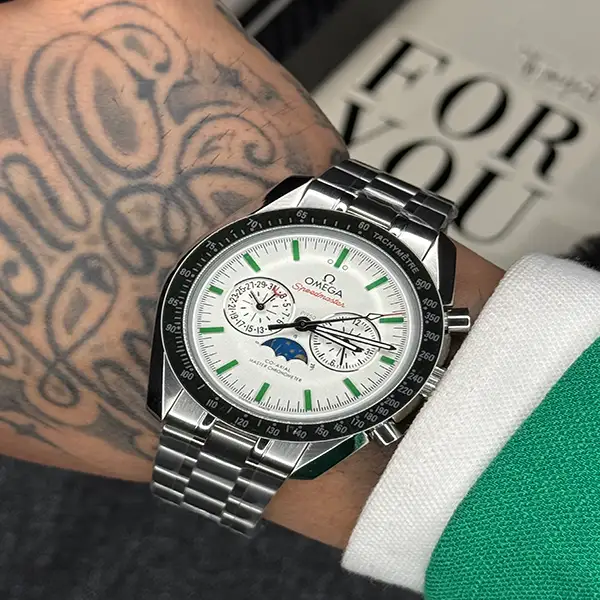 ساعت امگا اسپیدمستر مونفاس omega speedmaster moonphase