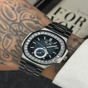 ساعت پتک فیلیپ ناتیلوس کلندر Patek Philippe nautilus perpetual calendar