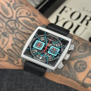 ساعت تگ هویر موناکو Chornograph Skeleton