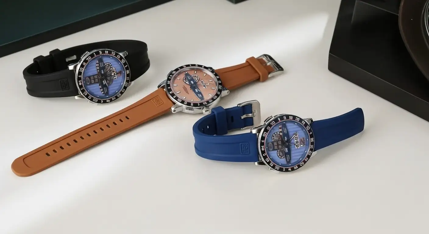 ساعت های اولیس ناردین در رنگ های مختلف