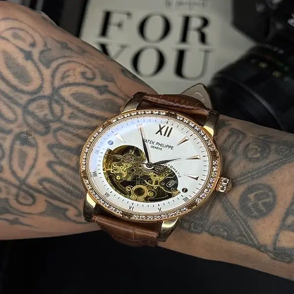 ساعت پتک فیلیپ قاب نگینی Patek Philippe pg371