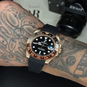 ساعت رولکس جی ام تی مستر || Rolex GMT-Master بند سیلیکنی