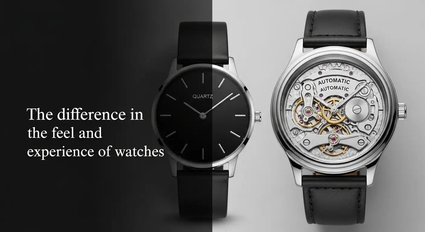 تفاوت در حس و تجربه کاربری ساعت های اتوماتیک و کوارتز
