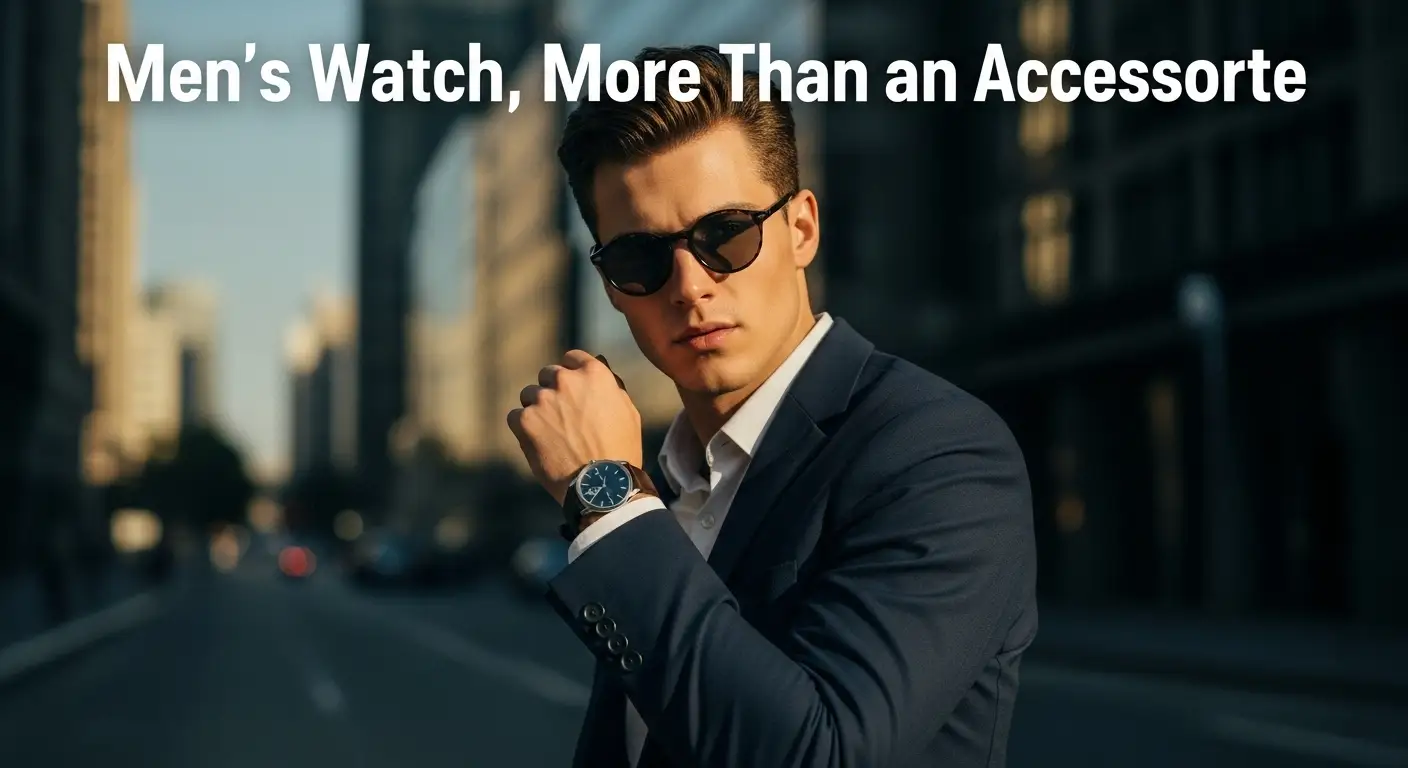 ساعت مردانه فراتر از یه اکسسوری