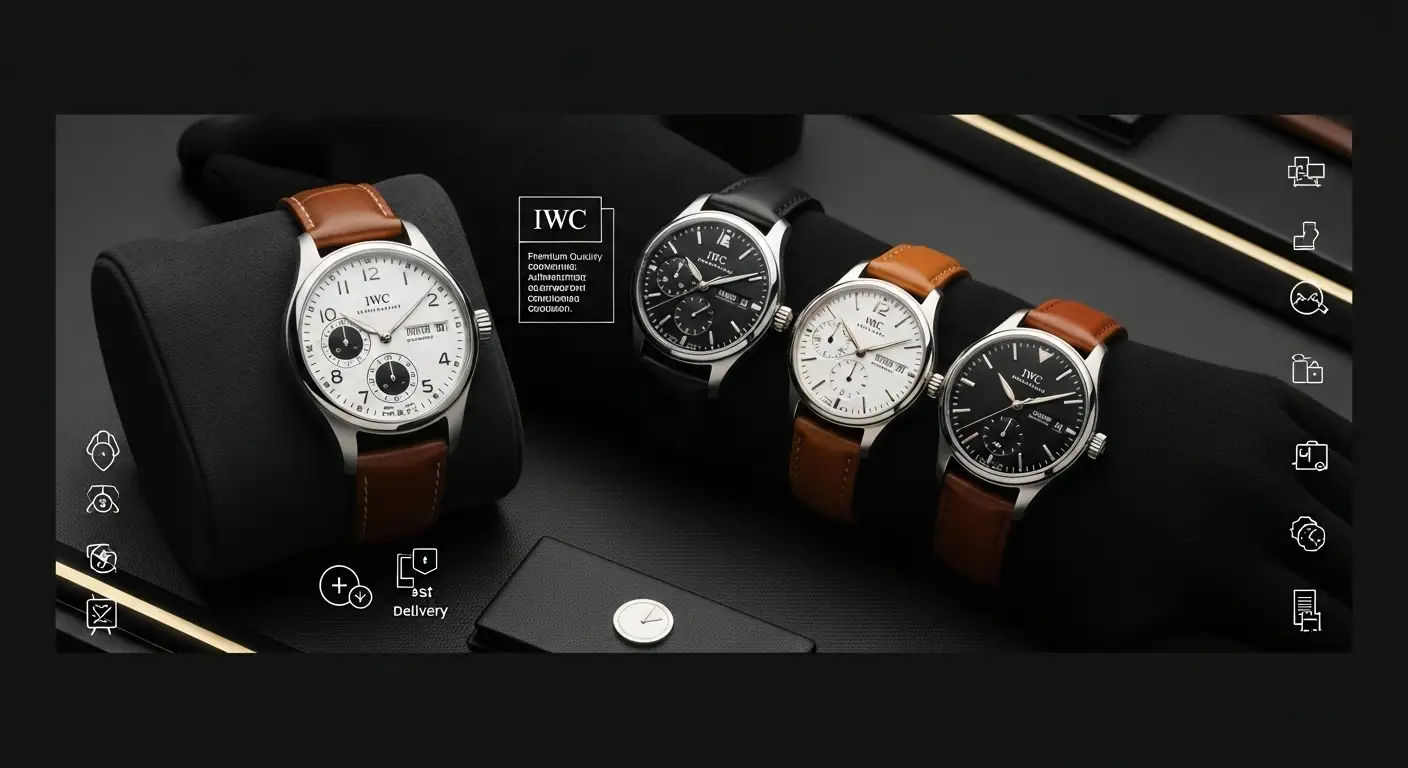 ساعت اتوماتیک و اورجینال iwc اصل