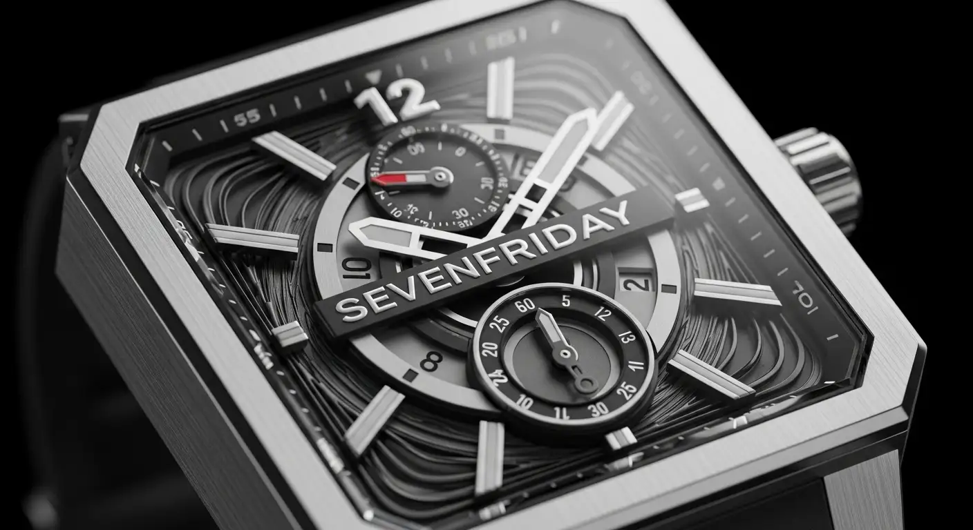 طراحی ساعت سون فرایدی sevenfriday