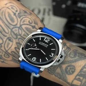 ساعت پنرای لامینور اتوماتیک بند آبی Panerai Luminor