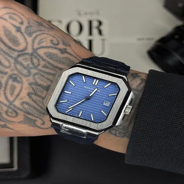 ساعت پتک فیلیپ کیوبیتس بند برزنتی Patek Philippe Cubitus